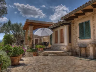 Finca de pequeño tamaño, ejemplo de las microfincas.