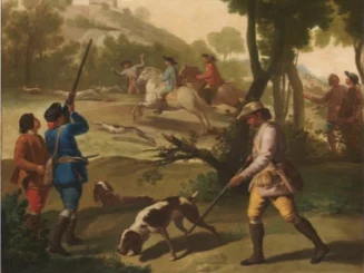 La historia de la caza en el arte: ‘La caza de la codorniz’ de Francisco de Goya.